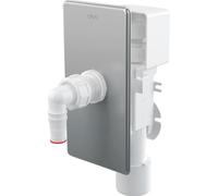 Alcaplast APS3P Siphon encastré avec Valve d'aération, chrom