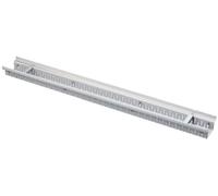 ALCAPLAST Caniveau de drainage réglable 100 mm en acier inoxydable, ADZ302V