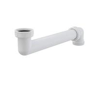 AlcaPlast Coude d'évacuation P109 pour évier - Rallonge de raccordement du siphon
