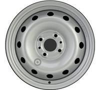 Alcar Stahlrad Jante en acier 6225 5,5Jx14" 4x98 ET32 Ø58 Argent