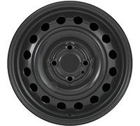Alcar Stahlrad Jante acier 6775 5.5Jx15 4x100 ET45 noir/argent pour Nissan Note