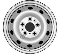 Alcar Stahlrad Cerceau en acier Pour Toyota Proace 6,0J16 5X130 68 78,10 7011 Silver