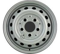 Alcar Stahlrad Jantes tôle Acciaio 8555 pour Mercedes‑Benz Sprinter 1 N1 6x15 5x130 Argent