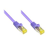 Alcasa 1.5m Cat7 RJ-45 câble de réseau Violet 1,5 m S/FTP (S-STP)
