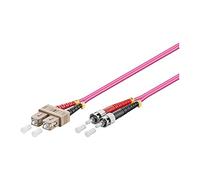 Alcasa 10m SC/St câble de Fibre Optique OM4 Violet