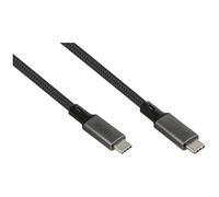 Alcasa 2402-T018A câble USB USB4 Gen 2x2 1,8 m USB C Graphite