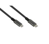 Alcasa 2402-T018A câble USB USB4 Gen 2x2 1,8 m USB C Graphite