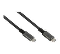 Alcasa 2404-TK018A câble USB USB4 Gen 3x2 1,8 m USB C Graphite