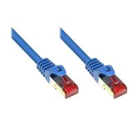 Alcasa 2m Cat6 S/FTP câble de réseau Bleu S/FTP (S-STP)