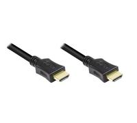 Alcasa 4514-005 Câble Hdmi 0,5 M Hdmi Type A (standard) Noir