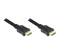 Alcasa 4514-007 câble HDMI 0,75 m HDMI Type A (Standard) Noir