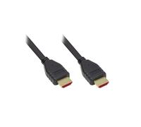 Alcasa 4521-030 : Câble HDMI 2.1 3m, Type A (Standard) Mâle/Mâle, contacts Or, 48 Gbit/s, résolution 7680x4320, 240Hz, Cuivre, Noir