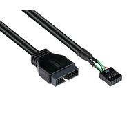 Adaptateur USB 3.0 vers USB 2.0, POUR internes, 0,15 m Good Connections®, 15 cm