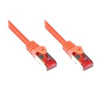 Alcasa 50m Cat6 câble de réseau Orange S/FTP (S-STP)