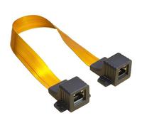 Good Connections RJ45 - Qualité supérieure - Longueur 25–27 cm - Transparent