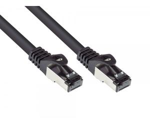 Alcasa 8060-HP100S câble de réseau Noir 10 m Cat6a S/FTP (S-STP)