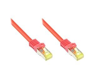 Alcasa 8070R-003R câble de réseau Rouge 0,25 m Cat7 S/FTP (S-STP)