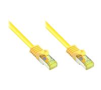 Alcasa 8070R-005Y câble de réseau Jaune 0,5 m Cat7 S/FTP (S-STP)