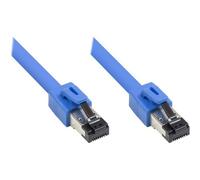 Alcasa 8080-075B Netzwerkkabel 7,5 m Cat8.1 S/FTP (S-STP) Blau (8080-075B)