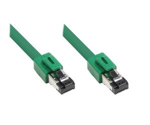 Alcasa 8080-100G câble de réseau Vert 10 m Cat8.1 S/FTP (S-STP)