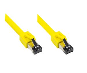 Alcasa 8080-100Y câble de réseau Jaune 10 m Cat8.1 S/FTP (S-STP)
