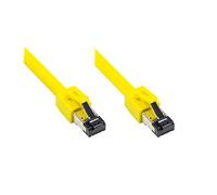 Alcasa 8080-100Y Netzwerkkabel 10 m Cat8.1 S/FTP (S-STP) Gelb (8080-100Y)