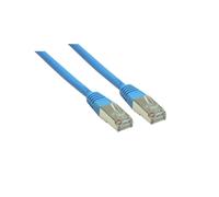 Alcasa Câble Réseau Cat6 S/FTP 30m Bleu SF/UTP (S-FTP) Connecteurs RJ-45 Mâle, PVC, 250 MHz, Référence 8060-300B