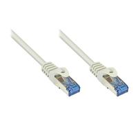 Alcasa Cat. 6A S/FTP 3m câble de réseau Gris Cat6a S/FTP (S-STP)