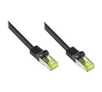 Alcasa Cat. 7 S/FTP 15m câble de réseau Noir Cat7 S/FTP (S-STP)