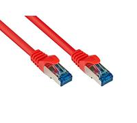 Alcasa Cat6 a 15 m 15 m Cat6 a s/FTP (S-STP) Rouge