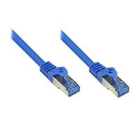 Alcasa Cat6a 1.5m câble de réseau Bleu 1,5 m S/FTP (S-STP)
