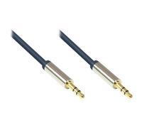 Alcasa GC-M0038 câble audio 0,5 m 3,5mm Bleu