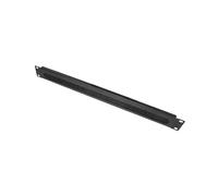 Alcasa GC-N0040 Panneau de Gestion de Câbles Rack 1U Noir 48.3cm (19 pouces) Largeur 45mm Profondeur 483mm, pour racks serveurs et baies informatiques
