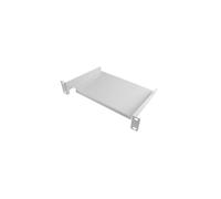 Alcasa GC-N0160 Étagère Rack 1U Acier Blanc 254x160x43mm avec Kit de Montage Inclus
