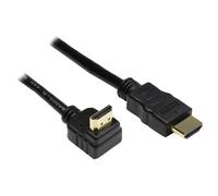 Alcasa HDMI 1m câble HDMI HDMI Type A (Standard) Noir