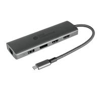 Alcasa HUB-C001A hub & concentrateur USB Type-C 5000 Mbit/s Anthracite