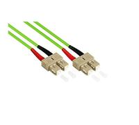 Alcasa LW-820SC5 Glasfaserkabel 20 m LSZH OM5 SC Grün (LW-820SC5)