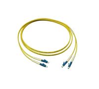 Alcasa LW-901LC Câble Fibre Optique 1m OS2 LC/LC Monomode 9/125µm LSZH Bleu/Jaune Full Duplex