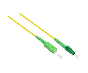Alcasa LW-S910LASA câble InfiniBand et à fibres optiques 10 m LC SC Jaune