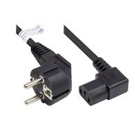 GC P0131-S018 - Câble d'alimentation type E+F CEE 7/7 vers C13, noir, 0,75 mm²,