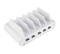 Alcasa Pca-D006w Organiseur De Station De Chargement Autonome Blanc