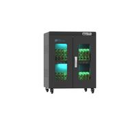 Alcasa PCT03-C24S Module de Charge & Gestion 24 Ports USB Type-C 65W, Désinfection UV-C, 2400W, pour Portables 15.6", Ventilation, Noir