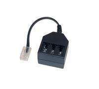 Alcasa RJ45 - NFF RJ45 NFF Noir Adaptateur de Cable - Adaptateur pour Cable (RJ45, NFF, Noir)