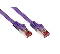 Alcasa RJ45-RJ45, m-m, 2m câble de réseau Violet Cat6 S/FTP (S-STP)