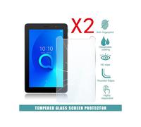 (Alcatel 1T 7) Lot de 2 films de protection d'écran en verre trempé pour tablette Alcatel 1T 7 couvrant entièrement