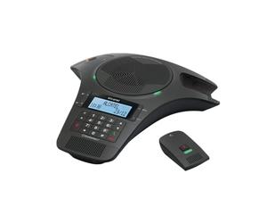 ALCATEL CONFERENCE 1500 - Système de conférence analogique de haute qualité audio - Bureau & télétravail - Petite salle de réunion - 2 micros DECT détachables - Mains libres Full-Duplex