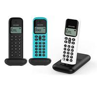 ALCATEL D285 répondeur Trio Blanc, Mains Libres, répondeur 15 Minutes ET Bleu