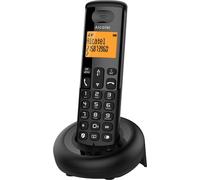 Alcatel E160 Black Téléphone DECT avec identification de l'appelant et blocage des appels, 50 entrées