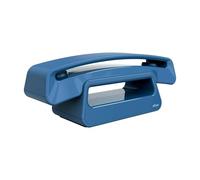 ALCATEL Epure Iconic - Téléphone Fixe sans Fil DECT - Design Vintage - Grand Écran Graphique Haute Lisibilité - Mains Libres - Fonction Blocage des Appels - Bleu