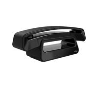 ALCATEL Epure Iconic - Téléphone Fixe sans Fil DECT - Design Vintage - Grand Écran Graphique Haute Lisibilité - Mains Libres - Fonction Blocage des Appels - Noir